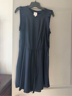 Sinq a sept navy blue dress small